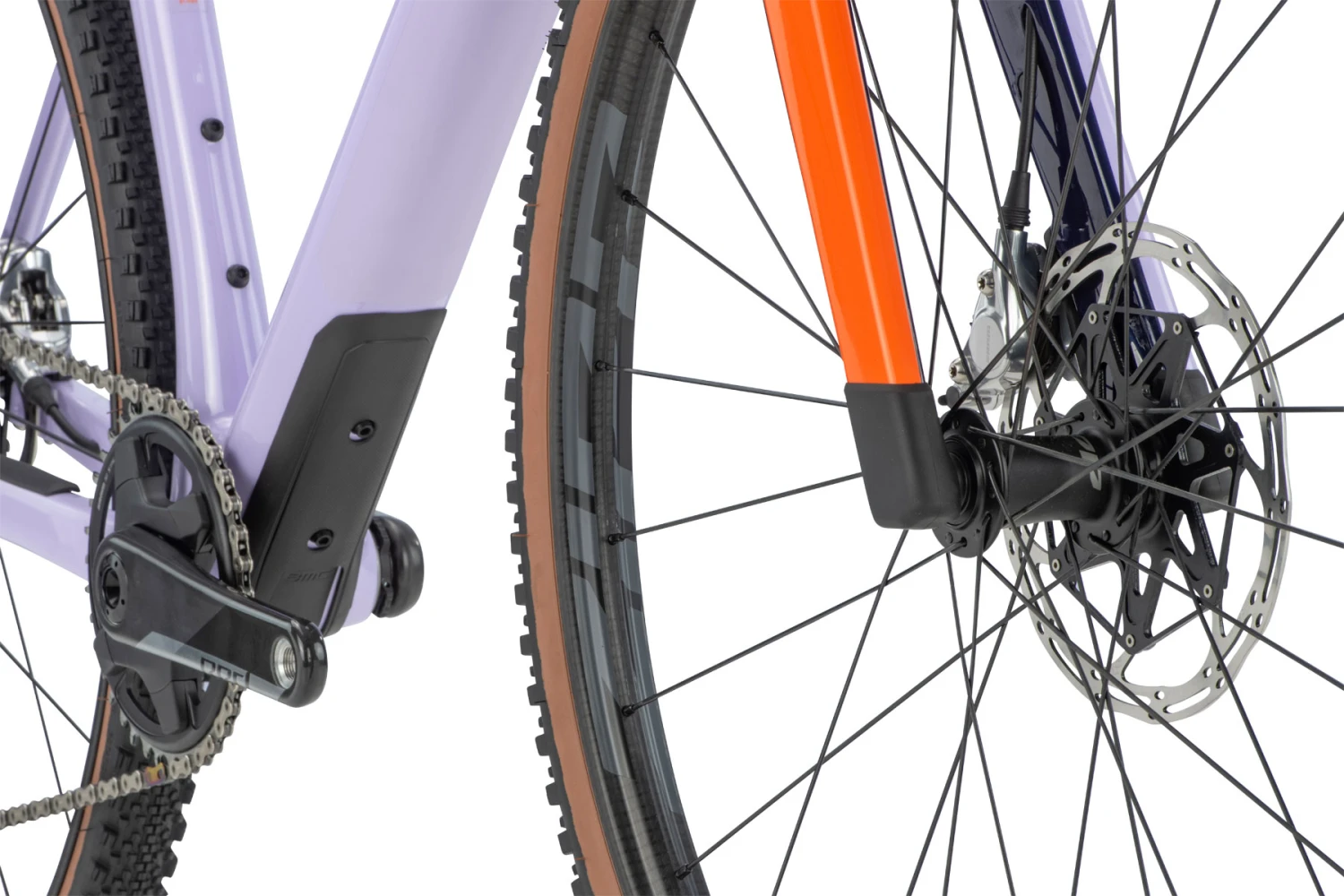 BMC URS 01 ONE - Vélo Gravel En Carbone - 2023 - Lavender Haze / Orange 13 BMC URS 01 ONE - Vélo Gravel En Carbone - 2023 - Lavender Haze / Orange – Image 11